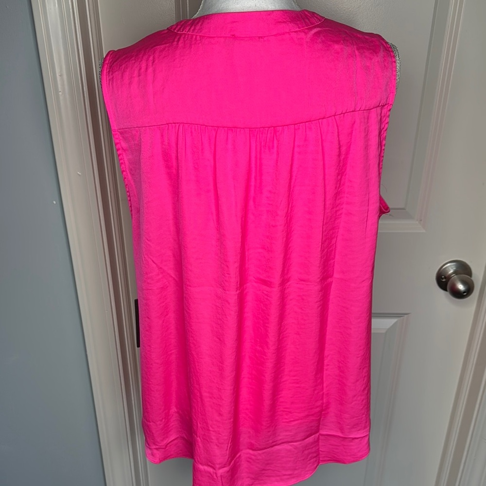 NWOT Vince Camuto Pink Sleeveless Women's Top size XL - Picture 3 of 8